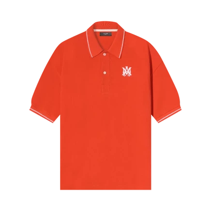 Поло с коротким рукавом Amiri Solid «Orange», оранжевое