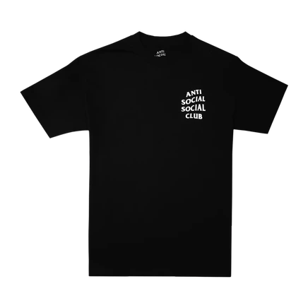 Унисекс футболка Anti Social Social Club Logo 2, черная
