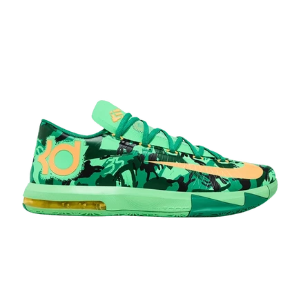 Кроссовки Nike KD 6 Easter, зеленые