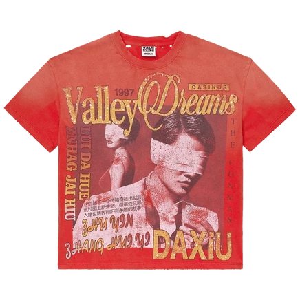 Мужская футболка Vale Forever Casino Bling, красная