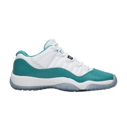 Air Jordan 11 Retro Low GS 'Aqua Safari' белый