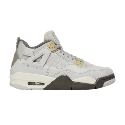 Детские кроссовки Air Jordan 4 Retro SE Craft, серые