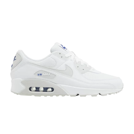 Кроссовки Nike Air Max 90 'Team White Royal' белого цвета