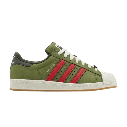 Кроссовки Adidas Superstar «Shell-Toe», зеленые