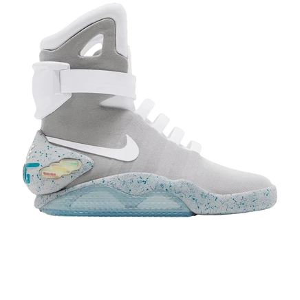 Кроссовки Nike Mag Back to the Future, серые