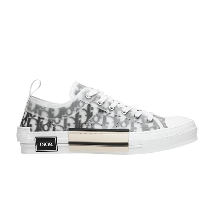 Кроссовки Dior B23 Low «Dior Oblique», белые