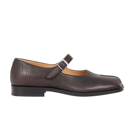 Женские туфли Maison Margiela Tabi Mary-Jane, коричневые