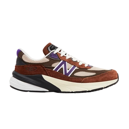 Кроссовки New Balance 990v6 Made in USA Rich Oak, коричневые