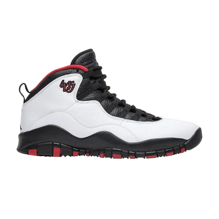 Кроссовки Air Jordan 10 Double Nickel, белые