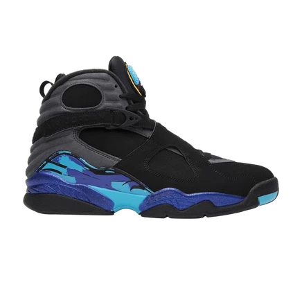 Кроссовки Air Jordan 8 Retro «Aqua» 2015, черные