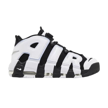 Мужские кроссовки Nike Air More Uptempo «Cobalt Bliss», черные