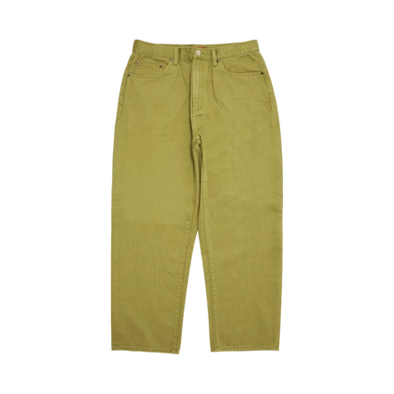 Джинсы supreme baggy jean, светло-оливковые
