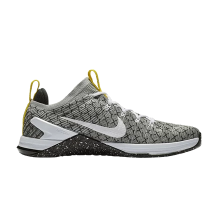 Кроссовки Nike Metcon DSX Flyknit 2X Dynamic Yellow, черные