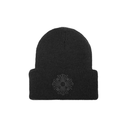 Шапка-бини Chrome Hearts Plus Cross, черная