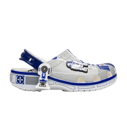 Мужские сабо Crocs Classic Clog x Star Wars R2-D2, белые