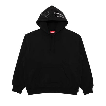 Унисекс худи Supreme Multi S Logo, черная