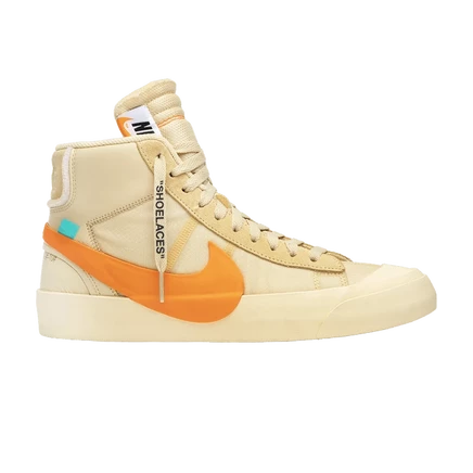 Кроссовки Nike Blazer Mid, оранжевые