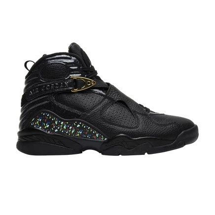 Кроссовки Air Jordan 8 Retro C&C Confetti, черные