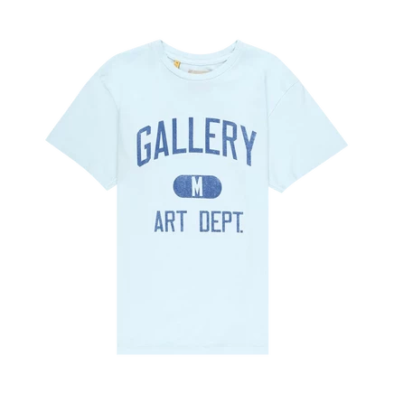 Мужская футболка Gallery Dept. Art Dept, голубая