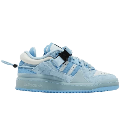 Кроссовки adidas x Bad Bunny Forum Buckle Low, голубые