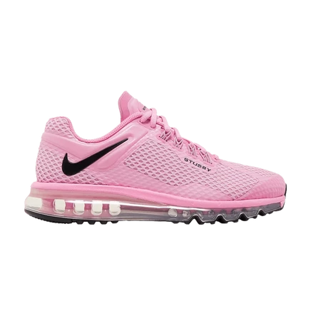 Кроссовки Stussy x Nike Air Max 2013, розовые