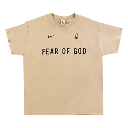 Футболка Nike x Fear of God Warm Up, овсяная