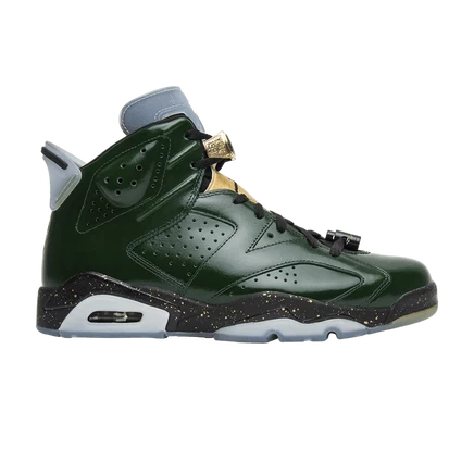 Кроссовки Air Jordan 6 Retro «Champagne Bottle», зеленые