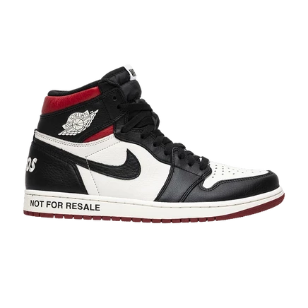 Кроссовки Air Jordan 1 High «Not For Resale», красные