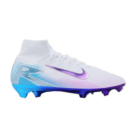 Бутсы Nike Zoom Mercurial Superfly 10 Elite AS FG, белые