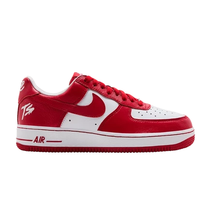 Кроссовки Terror Squad x Nike Air Force 1 Low University Red, красные