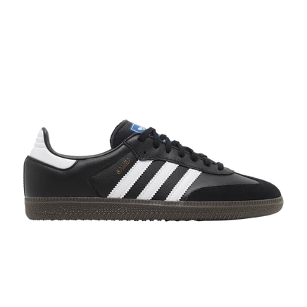 Кроссовки Adidas Samba OG J, черно-белые