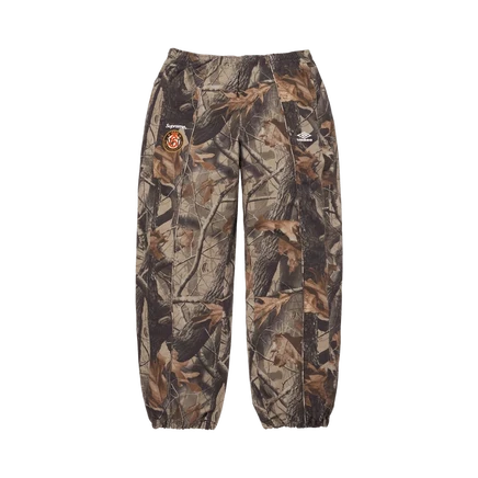 Штаны Supreme x Umbro Track Pant, коричневый камуфляж