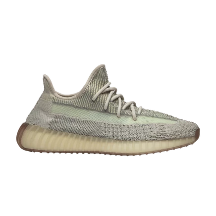 Кроссовки Adidas Yeezy Boost 350 V2 Citrin Reflective, желтые