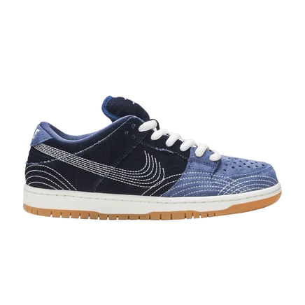 Кроссовки Nike Dunk Low Pro PRM SB «Sashiko Pack», синие