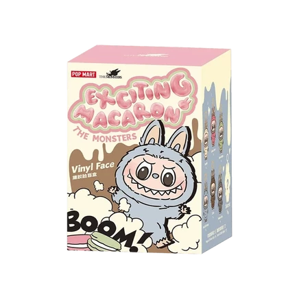 Виниловая фигурка Pop Mart Labubu Monsters Macaron, слепой бокс, разноцветная