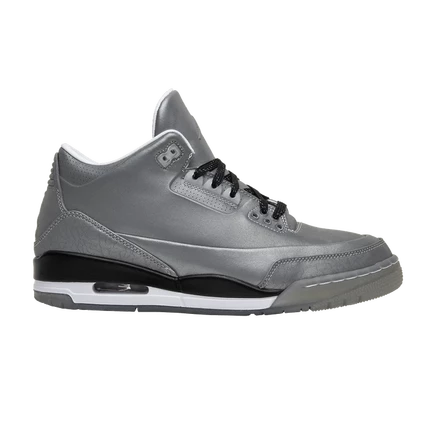 Мужские кроссовки Air Jordan 3 5Lab3, серебристые