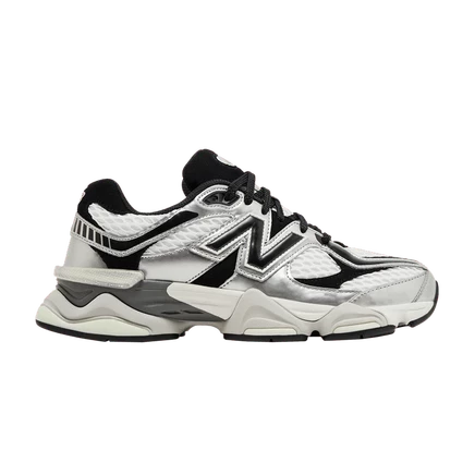 Кроссовки New Balance x Shoe Palace 9060, серебристые