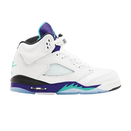 Детские кроссовки Air Jordan 5 Retro «Grape», белые