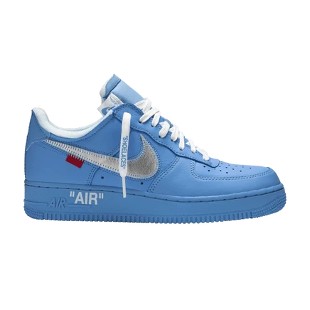 Кроссовки Off-White x Nike Air Force 1 07 MCA, голубые