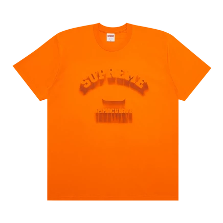 Мужская футболка Supreme Shadow Tee, оранжевая