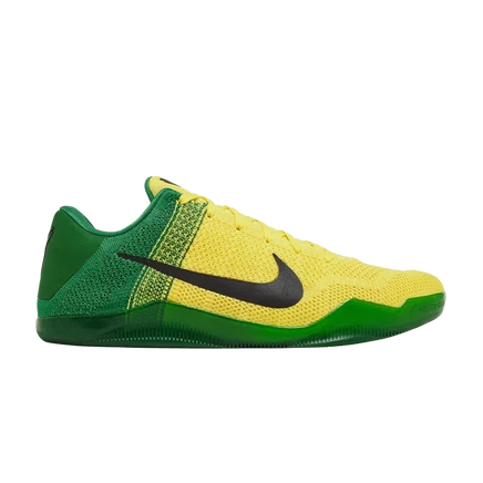 Кроссовки Nike Kobe 11 Elite Low «Oregon» PE, желтые