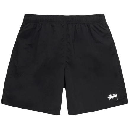 Плавательные шорты Stussy Stock Water, черные
