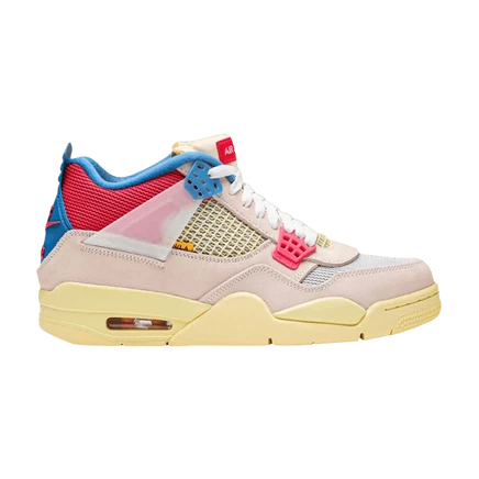 Кроссовки Air Jordan Union LA x AJ4 Guava Ice, розовые
