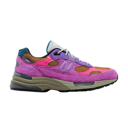 Кроссовки Action Bronson x New Balance 992 Made in USA Digitalis Purpurea, фиолетовые