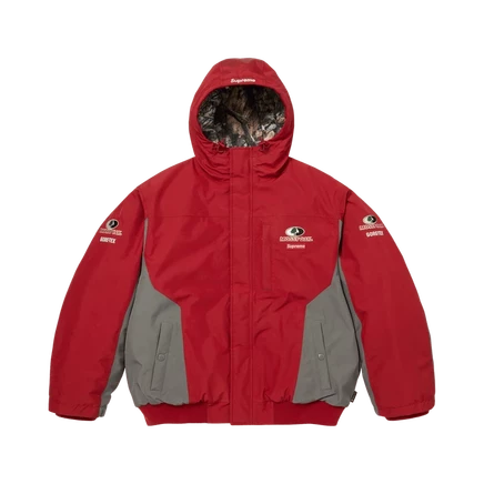 Куртка Supreme GORE-TEX Mossy Oak, красная