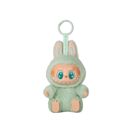Виниловая плюшевая фигурка Pop Mart Labubu The Monsters Have a Seat «Ququ», зеленая