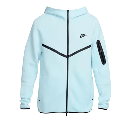 Унисекс худи Nike Tech Windrunner на молнии, ледниково-голубое
