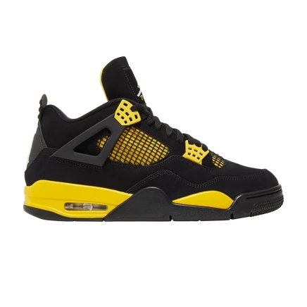 Кроссовки Air Jordan 4 Retro «Thunder» 2023, черные