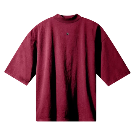 Футболка yeezy gap balenciaga 3/4, красная
