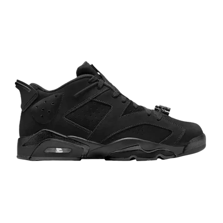 Женские низкие кроссовки Air Jordan 6 Retro, черные